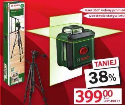 Laser krzyżowy Bosch Universallevel 360 promocja w Selgros