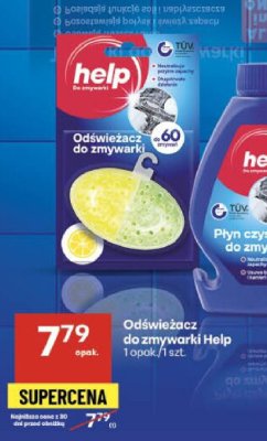 Odświeżacz do zmywarki Help promocja w Delikatesy Centrum
