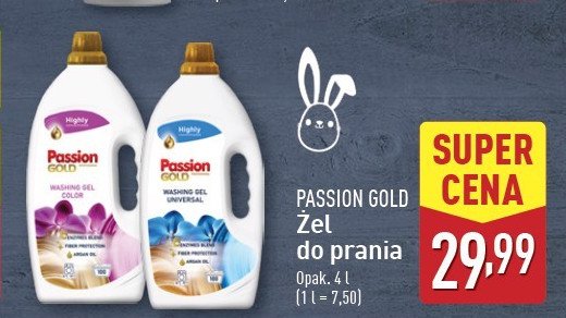 Żel do prania color Passion gold promocja