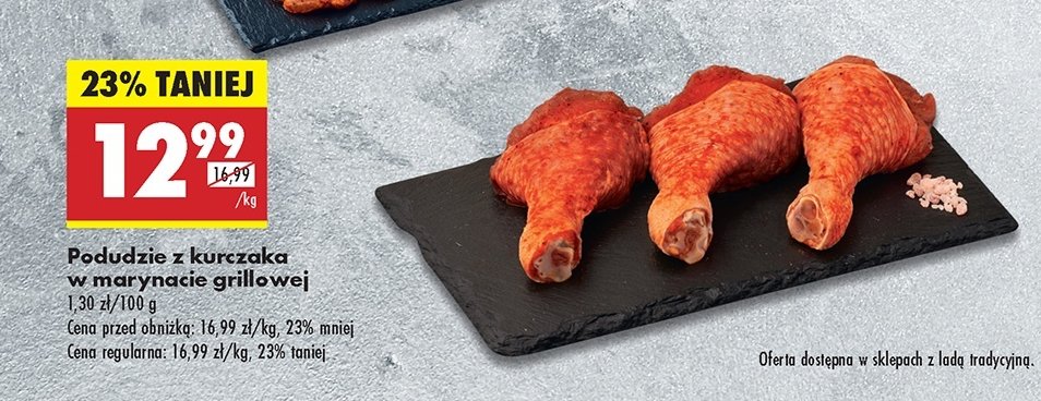 Podudzie z kurczaka w marynacie promocja