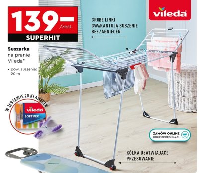 Suszarka na pranie  promocja w Biedronka