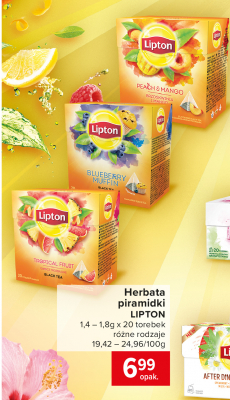 Herbata Lipton blueberry muffin promocja