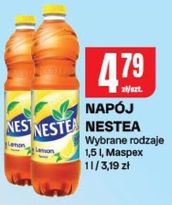 Napój nestea wybrane rodzaje Maspex promocja w Chorten