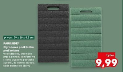 Podkładka ogrodowa pod kolana 39 x 20 x 4.3 cm Parkside promocja