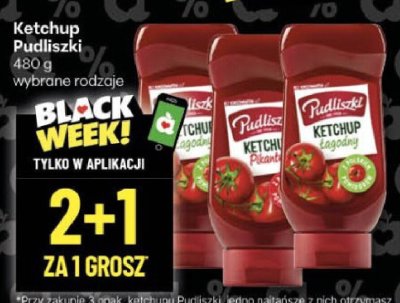 Ketchup Pudliszki 480g wybrane rodzaje promocja w Delikatesy Centrum
