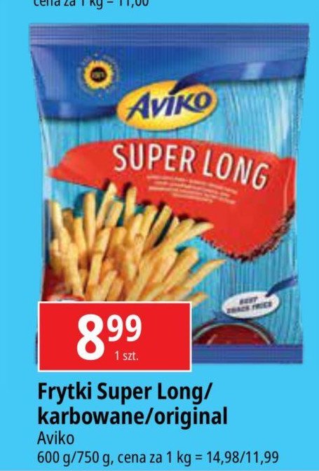 Frytki karbowane Aviko zig zag promocja