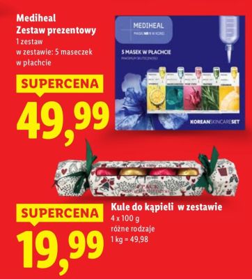 Kule do kąpieli w zestawie promocja w Lidl
