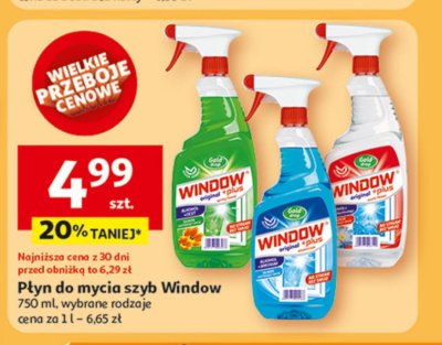 P艂yn do szyb niebieski Gold drop window original plus promocja