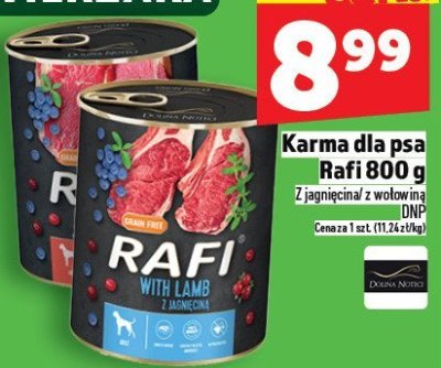 Karma dla psa Rafi 800g promocja w TOPAZ