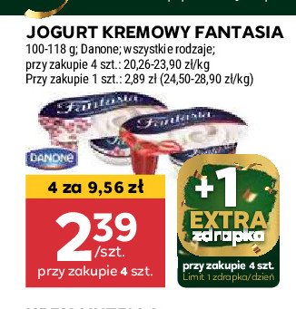 Jogurt z kulkami truskawkowymi Danone fantasia promocja