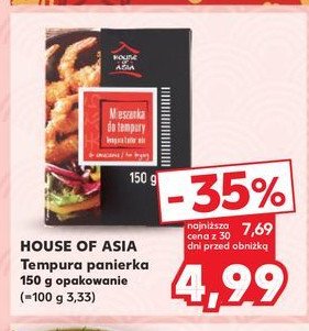 Tempura House of asia promocja