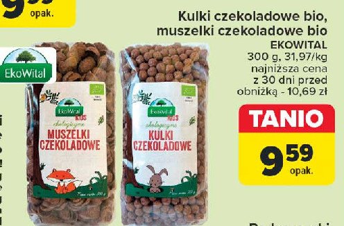 Kulki czekoladowe ekologiczne Ekowital promocja