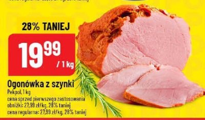 Ogonówka z szynki promocja w POLOmarket