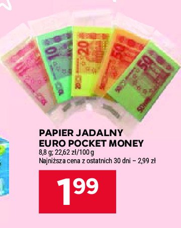 Papier jadalny promocja