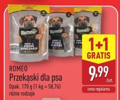 Przekąski dla psa  promocja w Aldi