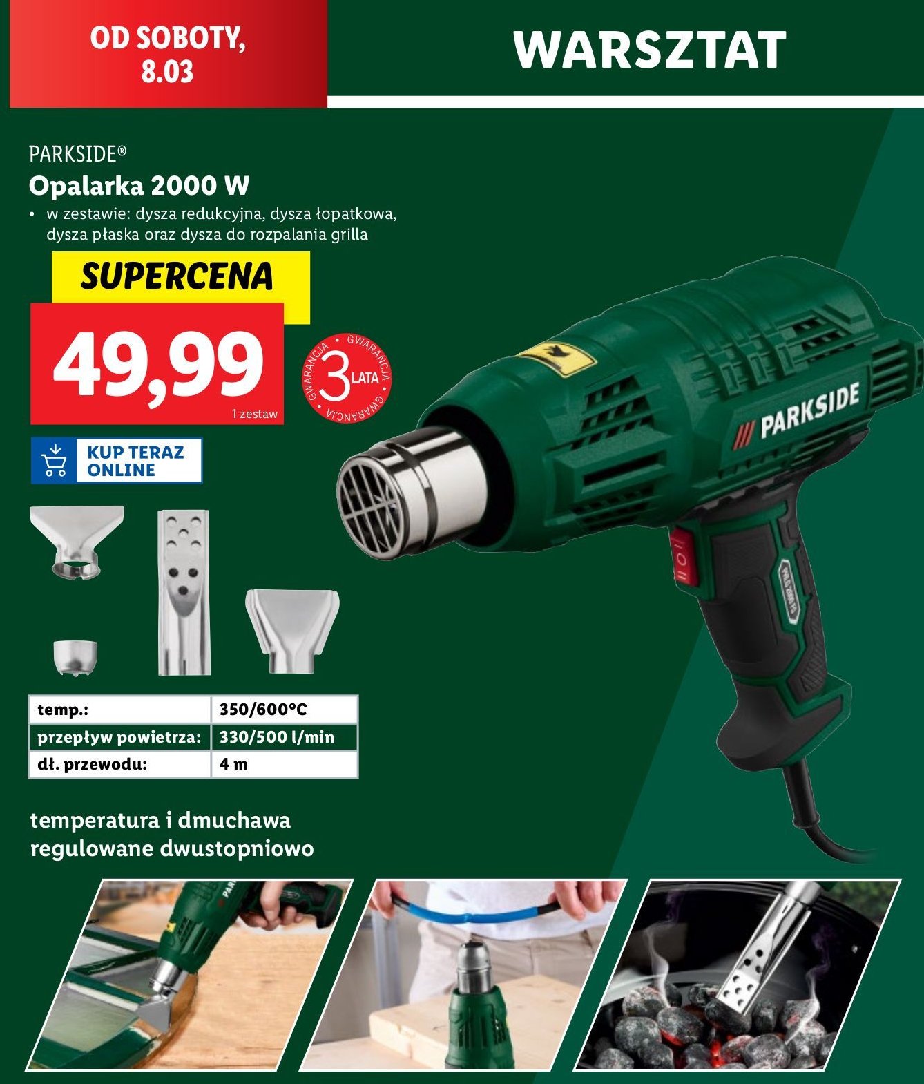 Opalarka 2000 w Parkside promocja