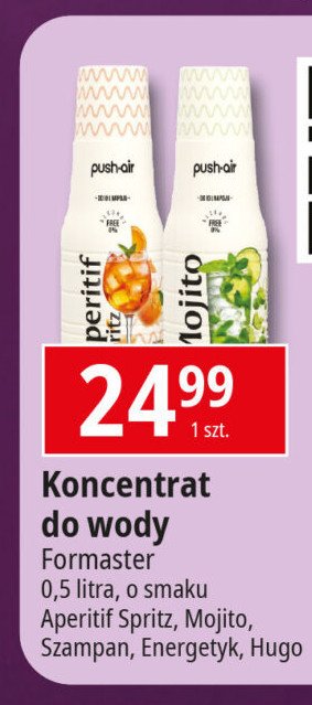 Koncentrat do wody szampan FORMASTER promocja