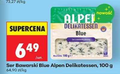Ser Bawarski Blue Alpen Delikatessen promocja w Biedronka