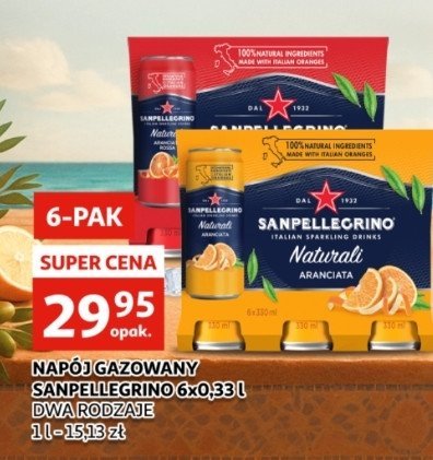 Nap贸j aranciata San pellegrino promocja