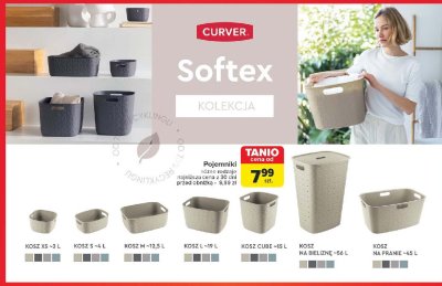 Kosz softex cube 15 l Curver promocja