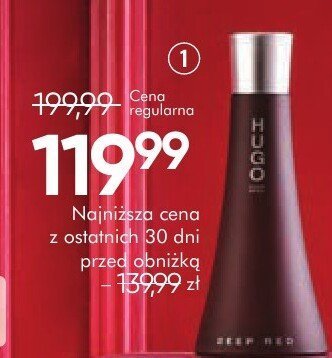 Perfumy damskie HUGO BOSS DEEP RED woda perfumowana 90 ml promocja w Super-Pharm