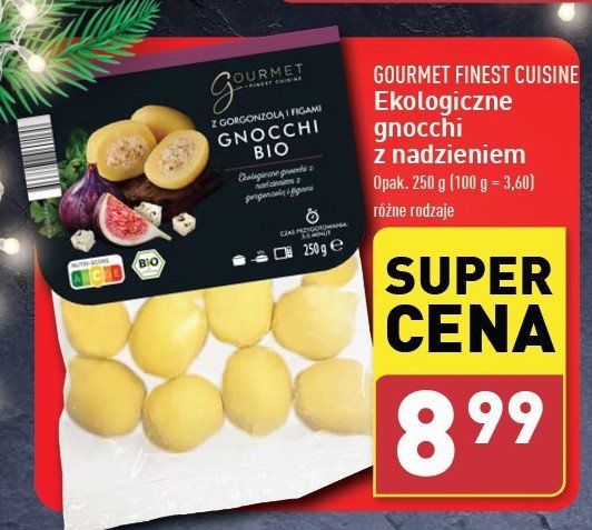 Gnocchi bio Gourmet finest cuisine promocja