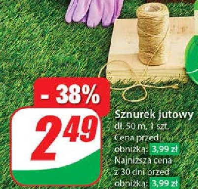 Sznurek jutowy promocja