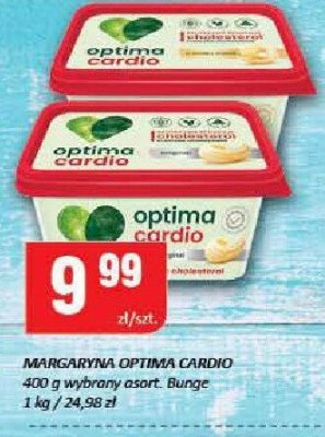Margaryna Optima Cardio promocja w Chorten