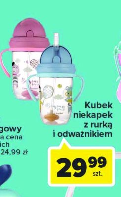 Kubek niekapek z rurką i odważnikiem 270 ml Canpol babies promocja
