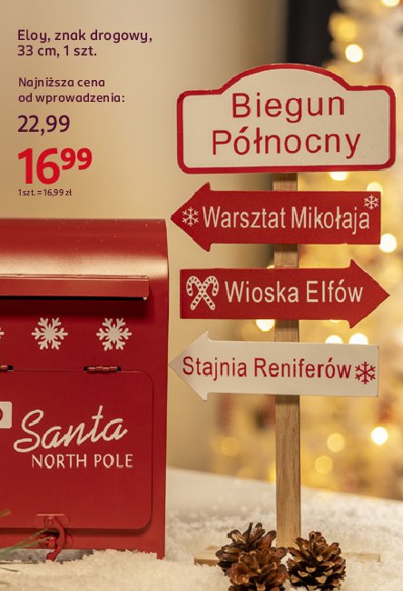 Znak drogowy 33 cm Eloy promocja w Rossmann