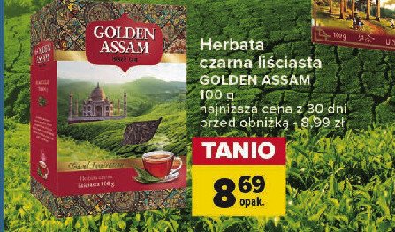 Herbata liściasta OSKAR GOLDEN ASSAM promocja