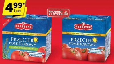 Przecier pomidorowy PODRAVKA promocja w Groszek