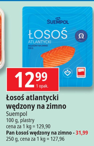 Pan łosoś wędzony Suempol promocja