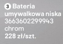 Bateria umywalkowa niska GoodHome Teesta promocja w Castorama