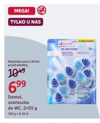 Zawieszka do WC, 2x55 g promocja w Rossmann