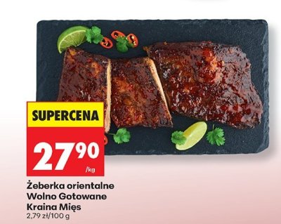 Żeberka orientalne promocja w Biedronka