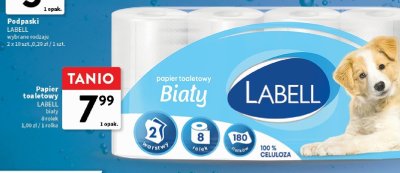 Papier toaletowy Labell promocja w Intermarche