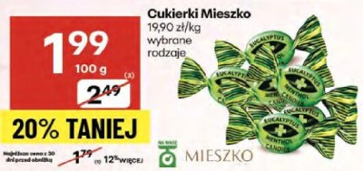 Cukierki Jutrzenka familijne promocja w Delikatesy Centrum