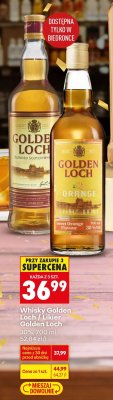 Likier Golden Loch Orange promocja w Biedronka