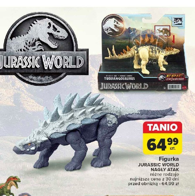 Figurka jurassic world nagły atak promocja