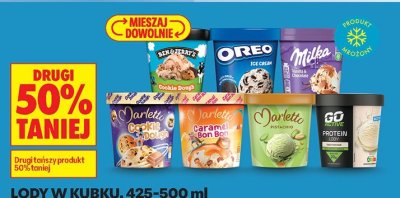 Lody w kubku Milka, Ben & Jerry's, Oreo, Marletto, 425-500 ml promocja w Biedronka