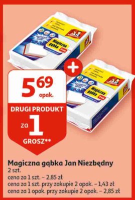Magiczna gąbka Jan niezbędny promocja