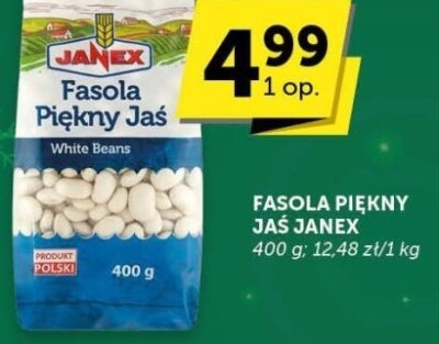 Fasola piękny jaś Janex promocja w ABC