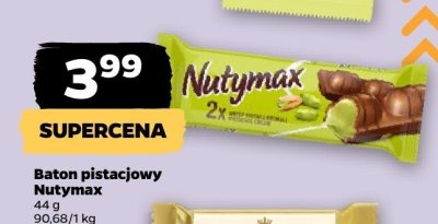 Baton pistacjowy Nutymax promocja w Netto