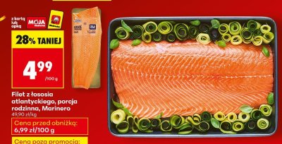 Filet z łososia atlantyckiego, porcja rodzinna promocja w Biedronka