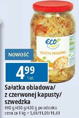 Sałatka obiadowa Eco+ promocja