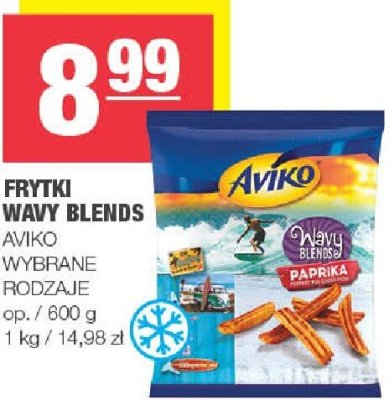 Frytki Wavy Blends AVIKO promocja w SPAR