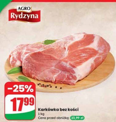 Kark贸wka bez ko艣ci Agro promocja w Dino