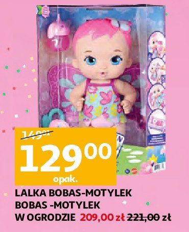 Lalka bobasek motylek promocja