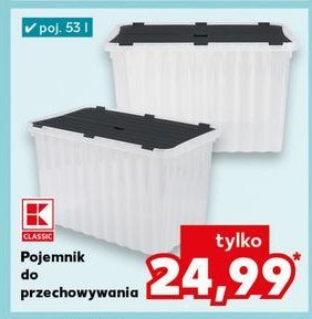 Pojemnik do przechowywania 53 l K-classic promocja